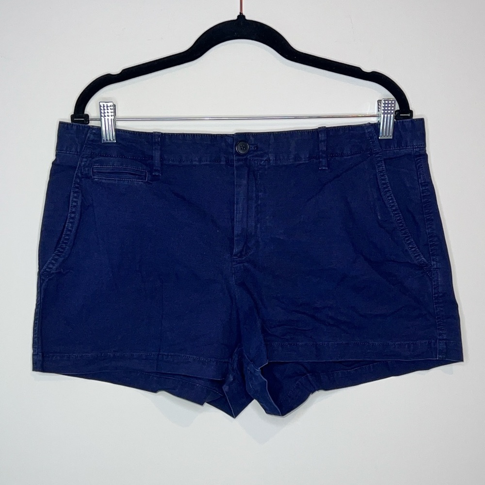 Gap Summer Shorts Chinos- Navy Blue Size 12